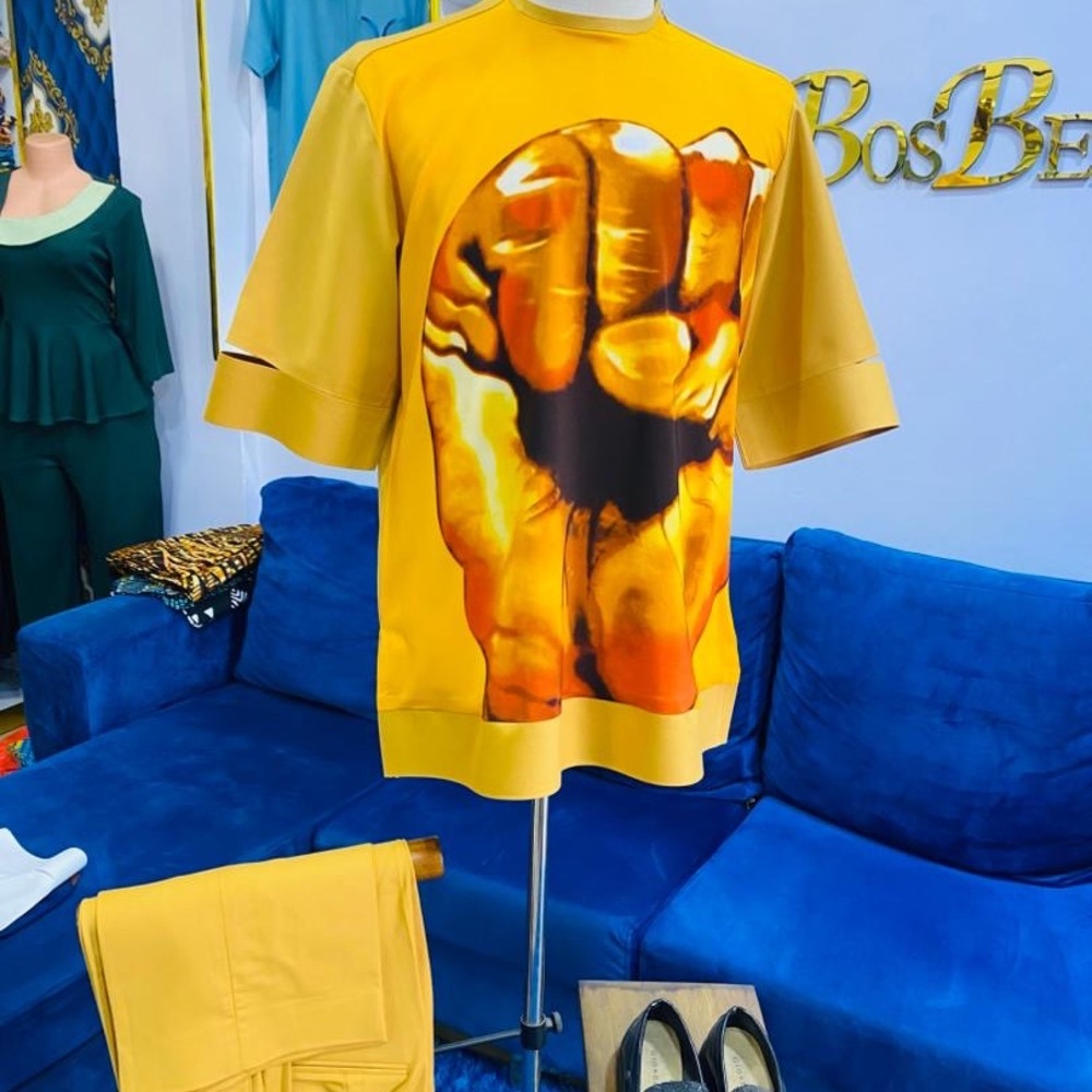 Yellow Graphic T-Shirt